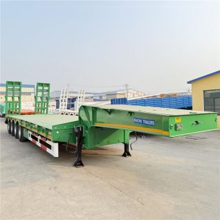 4 Axle 100 Ton Low Bed Trailer
