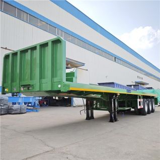 3 Axle Shipping Container Flatbed Trailer