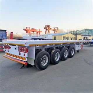 4 Axle Platform Semi Trailer