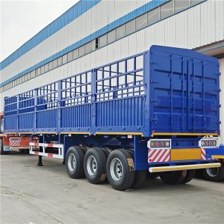 Tri Axle 60 Ton Fence Semi Trailer